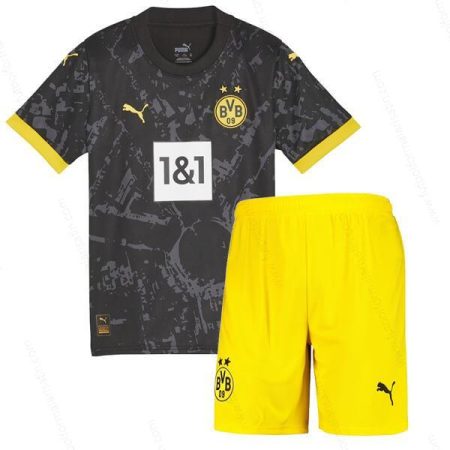 Ucuz Borussia Dortmund Deplasman Çocuk Futbol Seti 23/24