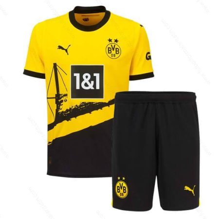 Ucuz Borussia Dortmund İç Saha Çocuk Futbol Seti 23/24