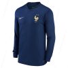 Ucuz Fransa İç Saha Long Sleeve Futbol Forması 2022