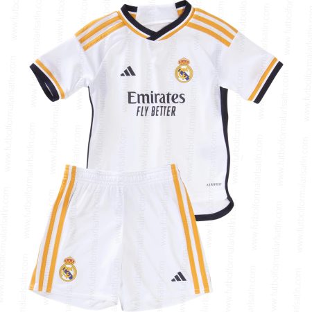 Ucuz Real Madrid İç Saha Çocuk Futbol Seti 23/24