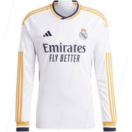 Ucuz Real Madrid İç Saha Long Sleeve Futbol Forması 23/24
