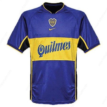 Ucuz Retro Boca Juniors İç Saha Futbol Forması 01/02