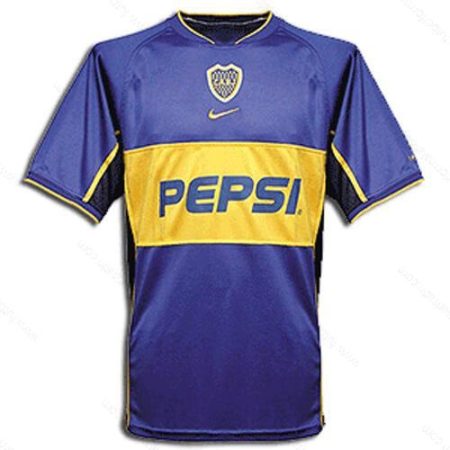 Ucuz Retro Boca Juniors İç Saha Futbol Forması 02/03