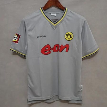 Ucuz Retro Borussia Dortmund Deplasman Futbol Forması 2002