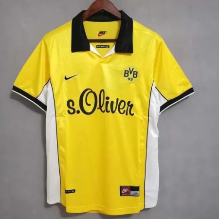 Ucuz Retro Borussia Dortmund İç Saha Futbol Forması 1998
