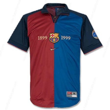Ucuz Retro FC Barcelona Centenary İç Saha Futbol Forması 1999